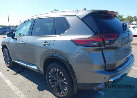 2025 Nissan Rogue Platinum Intelligent Awd из США, поврежденный, VIN JN8BT3DDXSW472239